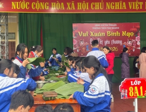 TRƯỜNG THCS TÂN QUANG: VUI XUÂN BÍNH NGỌ – ĐÓN TẾT YÊU THƯƠNG TRƯỜNG THCS TÂN QUANG: VUI XUÂN BÍNH NGỌ – ĐÓN TẾT YÊU THƯƠNG
